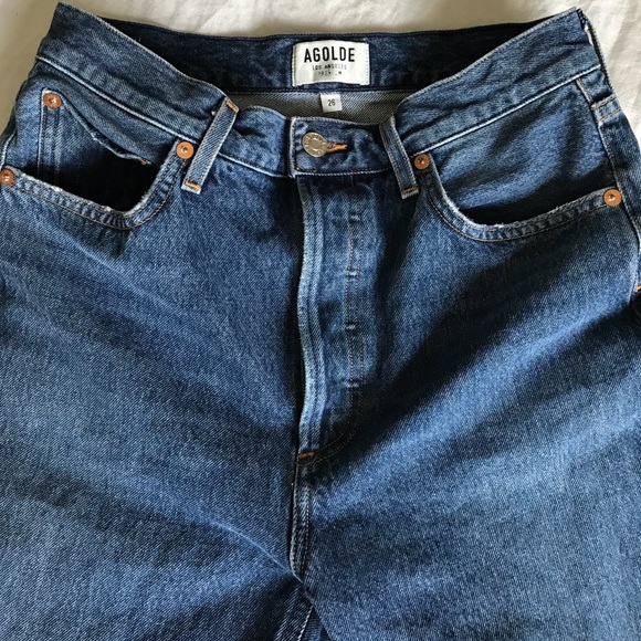 agolde not so rigid jeans